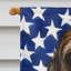 Double Sided 40'' H x 28'' W Polyester Independence Day House Flag-1879433819