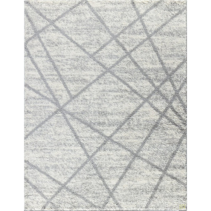 Poil long Loft 3 po X 7 pi Tapis à poils longs, Rectangle 5 pi 3 po x 7 pi