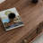 Black walnut solid wood end table