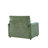41" Wide Armchair Upholstered Modern Accent Chair,Green-126672131