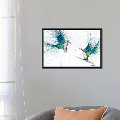 « kingfisher souvenirs », reproduction d’impression sur toile