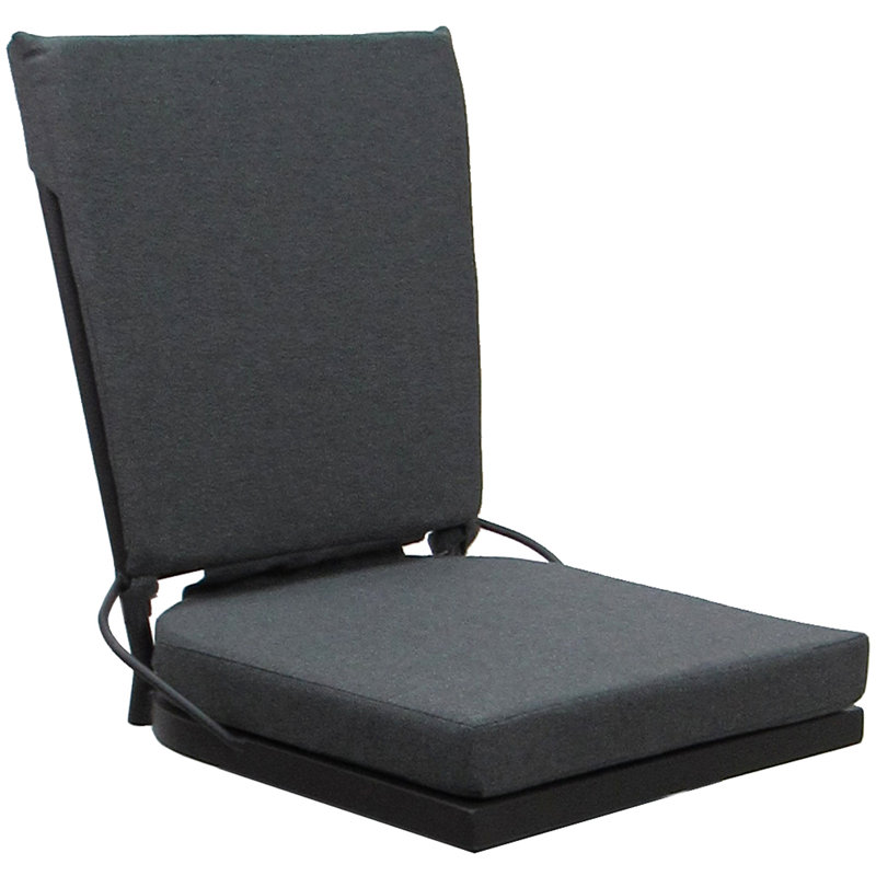 Gris anthracite - brun foncé - assise de 30 po, Brun, Gris
