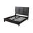 Geline Solid Wood Panel Headboard Design Bed-1674654866