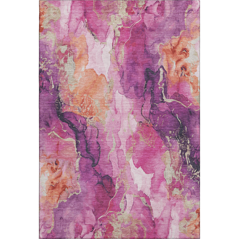 Premium Machine Washable Verlin AMF1785 Abstract Rug, Rectangle 2'6" x 3'10"