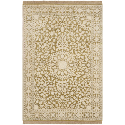 Ganges River Hand Knotted Wool Oriental Rug