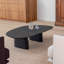 Table d'appoint style Mid-Century moderne avec pieds en bois-2073953693