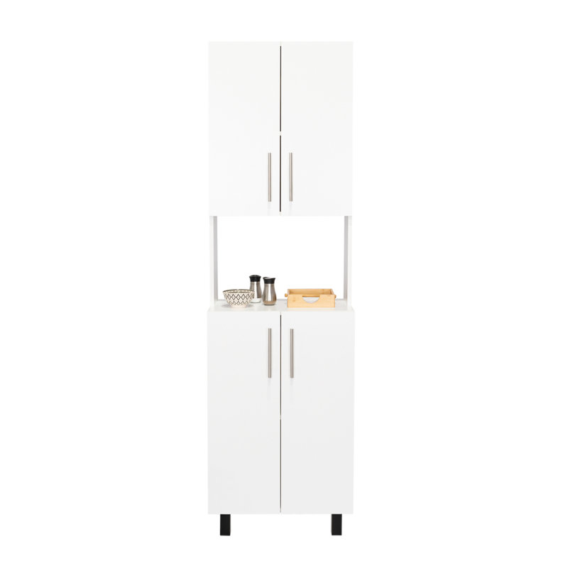 Garde-manger Perry Micro-ondes, blanc