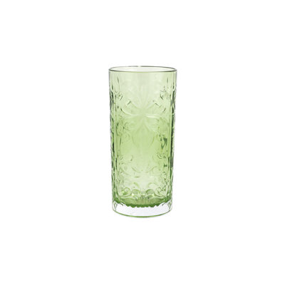 Barocco 12 oz. Handmade Highball Glass