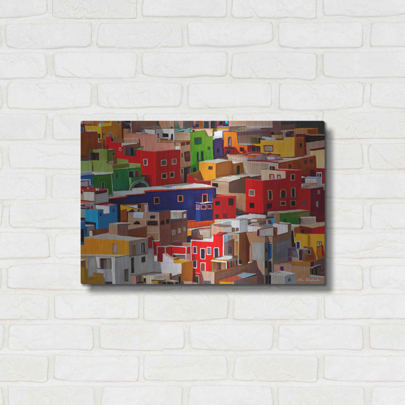 " Color Town " by Ata Alishahi, 16" H x 24" W