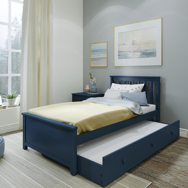 Kids with Trundle, Twin, Blue