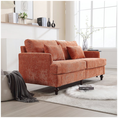 Canapé en chenille Mid Mid Modern