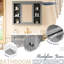Meuble-lavabo de 36 po avec miroir et rangement, lavabo simple, 2 portes à fermeture douce, 4 tiroirs, 3 cuves pré-percées, peinture à l'eau, espace pour les articles de toilette, finition d'armoire, robinet de 4 po-121112522