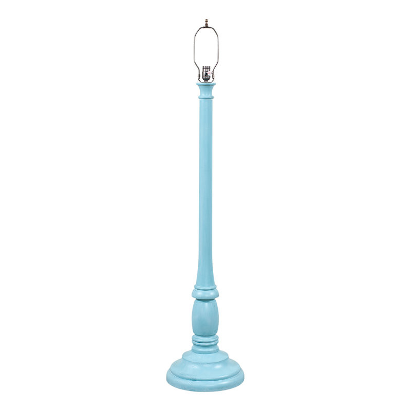 Base de lampe sur pied 59 po Hauer, Bleu brumeux