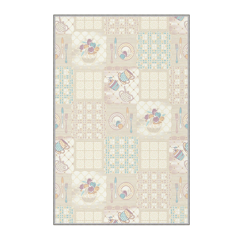 Premium 3D Printed Carpet, 4.6 x 7.2 Feet, 100% Polyester, 0.3 Inches Pile Height | Antibacterial, Non-Slip Underside, Machine Washable | Perfect for Living Room, Bedroom, and Kids' Play Areas, Durable & Stylish