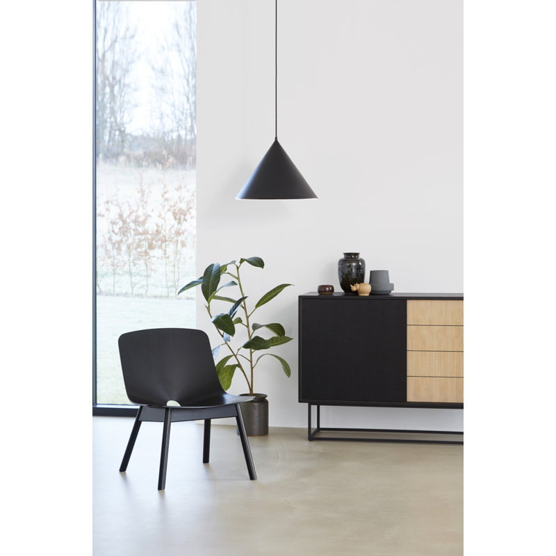 Annular Pendant (Small), Black