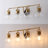 Gilbertson Metal/Seeded Glass Vanity Light-123430033-119335091
