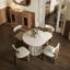 Extendable Round Dining Table-1063775572-1063775575
