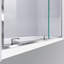 DreamLine Mirage-Z 44 - l 48 po x H 72 po porte de douche coulissante sans cadre en chrome-32818133-122532568
