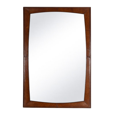 Petit miroir en cuir Estaban