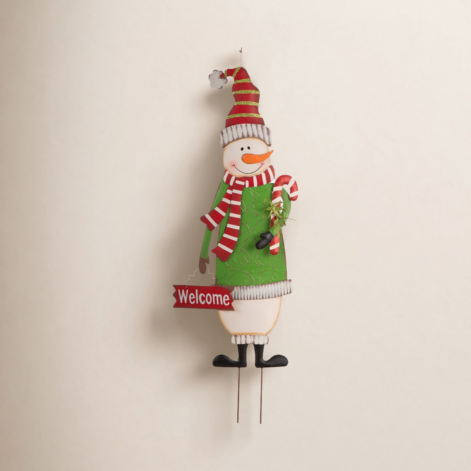 Snowman Yard Stake Decor