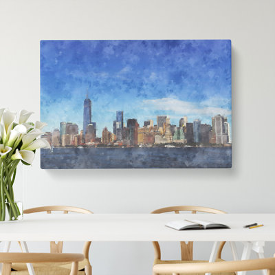 New York Skyline Vol.2 - Wrapped Canvas