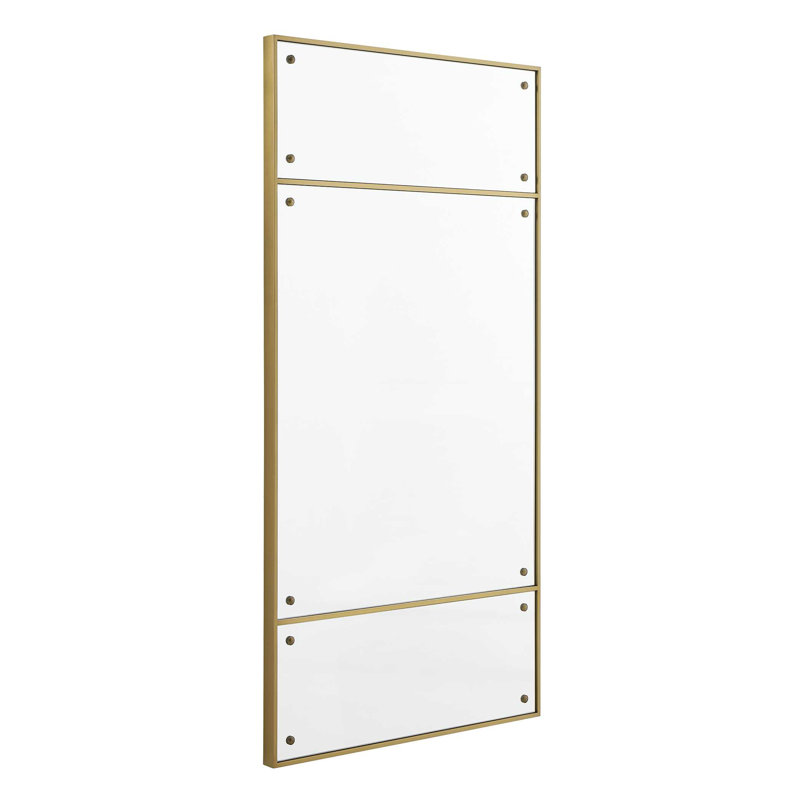 Uttermost Wrenton Brass Rectangular Mirror