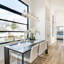 5-Light Dimmable Kitchen Island Linear Pendant