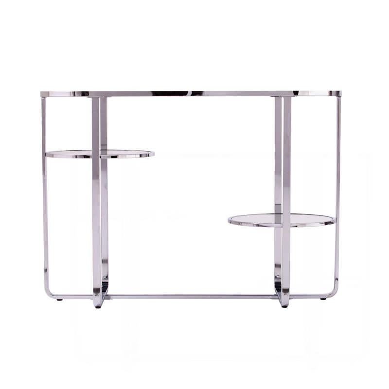 Mirrored Console Table W/ Storage