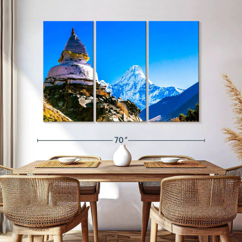 Temple Ama Dablam, H 42 po x l 65 po