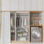 45cm Straight Tension Shower Curtain Pole & Hook Set-557183433