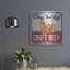 «Okay, But First Craft Beer» par Mollie B., art mural en métal, 36 po x 36 po-21577379
