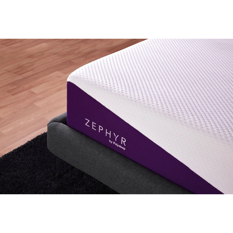 Matelas en mousse viscoélastique moyenne 12 "Polysleep, Double