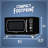 Nostalgia 0.9 Cubic Feet Countertop Microwave-94480719