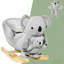 Cheval à bascule en forme de koala, cheval à bascule pour enfants