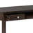 Avalon 60"W Solid Wood Contemporary Writing Desk with 2 Drawers and Flip-Down Keyboard Tray-290325181-290325180