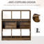 Samira 100cm H x 97.5cm W Cube Bookcase