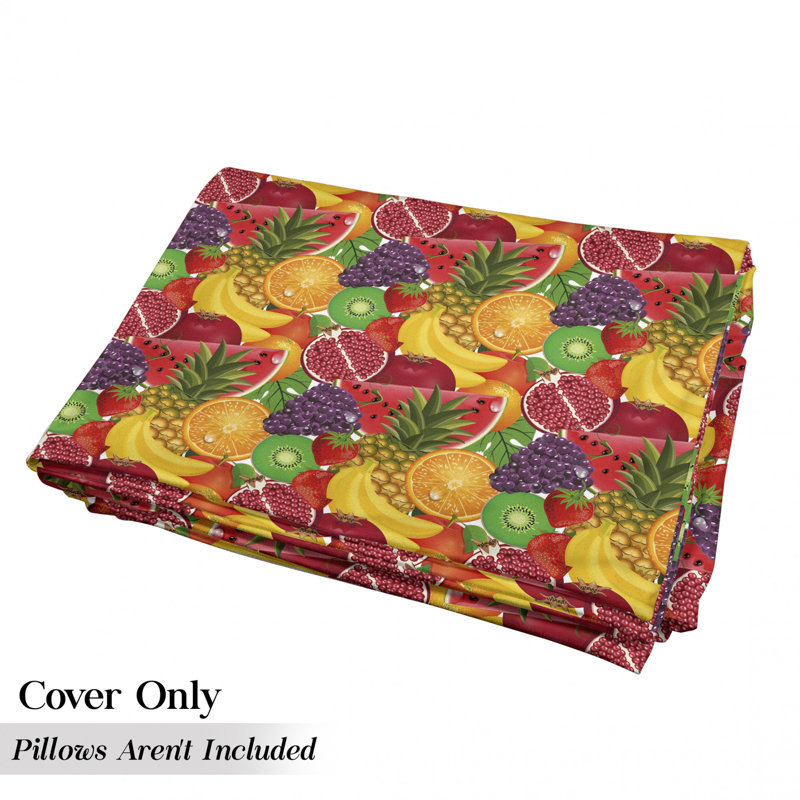 Housse de coussin d'extérieur Tropical Fresh, H 2 po x l 27 po x P 88 po