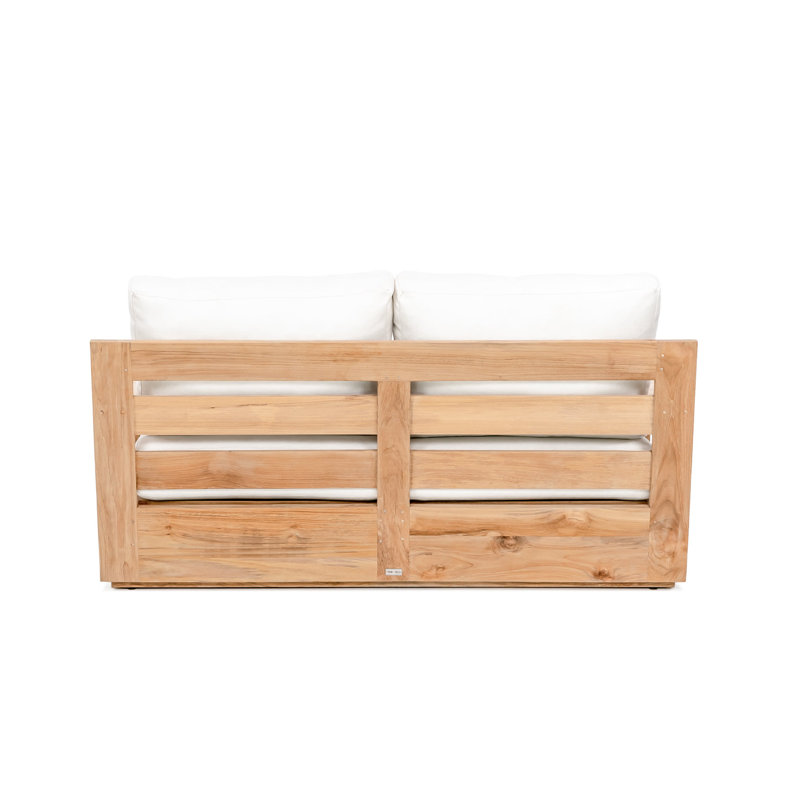 Caldas Outdoor 2 - Seat Loveseat, Natural