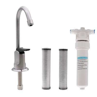 Westbrass Kitchen Faucet with Soap Dispenser