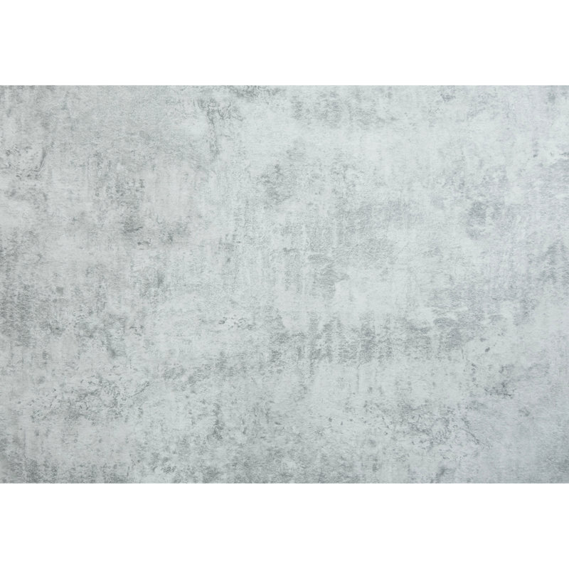 Table de chevet compacte avec surface grise moderne et base en métal, tablette inférieure de tiroir de rangement pour cadre de finition d'attraction de chambre à coucher, beauté