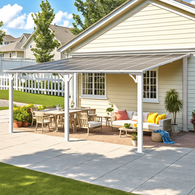 Aluminum Pergola with Canopy
