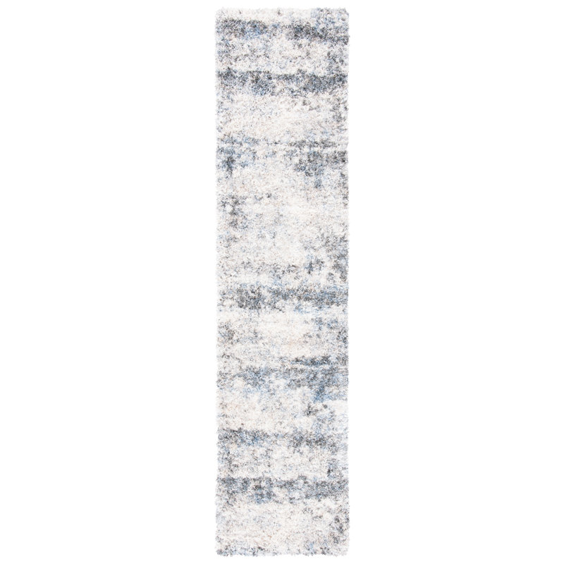 Tapis abstrait Saqlain Shag Performance, Tapis de couloir 2 pi x 12 pi