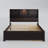 Bed with Charging Station, and 2 Side Drawers-102737576-102737575