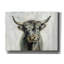 «Epic Graffiti» Highland Cow Horizontal »par Silvia Vassileva, art mural sur toile, 54 po x 40 po