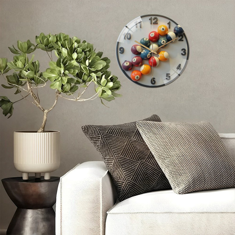 Horloge murale 12 po