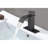 Single Handle Waterfall Spout Bathroom Sink Faucet-115745057