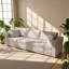 Canapé de rangement modulaire 3 places l 106,3 po x P 34,6 po x H 30,7 po Modena