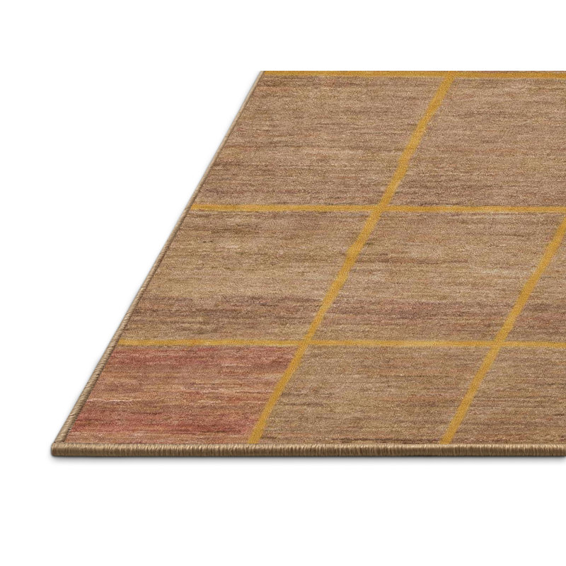 Abstract Indoor Rug, Rectangle 5' x 8'