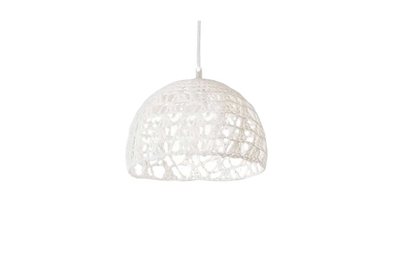 Trama 2 - Light Dome Pendant, White