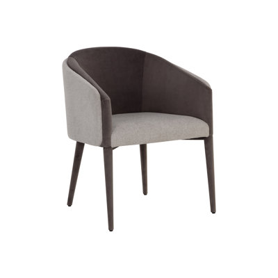 Aberforth Fabric Upholstered Back Arm Chair in Gray -  Corrigan StudioÂ®, E000F50E8B49421EB7306C3B17CC8144